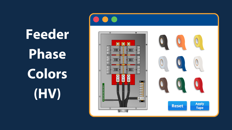 Feeder Phase Colors (HV) Bergelectric